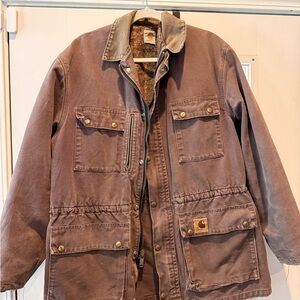 Carhartt Men's Dark Brown Field Jacket